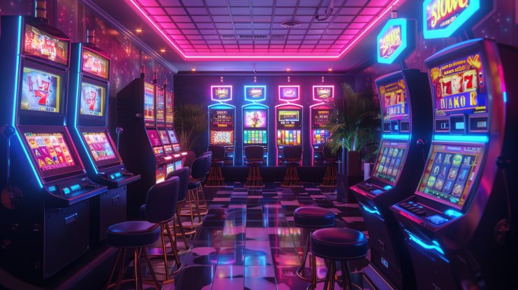 Myanmar Online Slot ကစားသမားများ — Mobile နှင့် Desktop ပေါ် Spin နှိပ်နေသောပုံ
